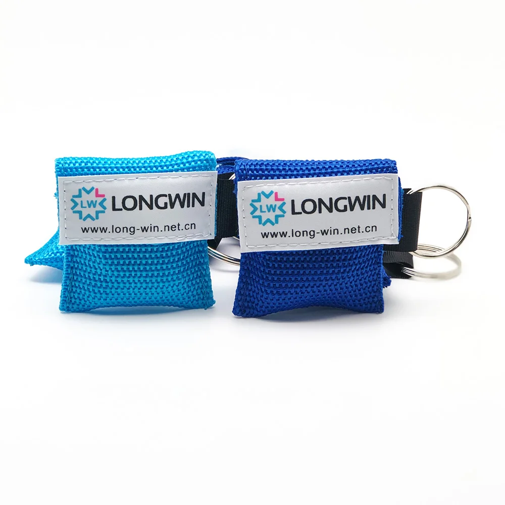 LWC-05 первой помощи cpr маска для лица с брелком сердечно-легочной реанимации спасательная маска для оказания первой помощи