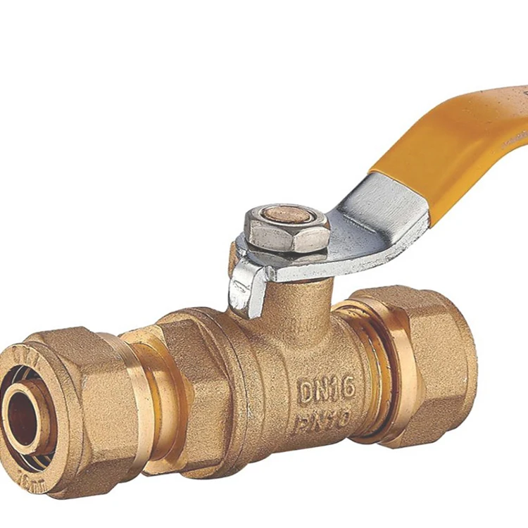 OEM High pressure oil gas 1/2 inch Female threaded copper Cw617N forged brass ball valve