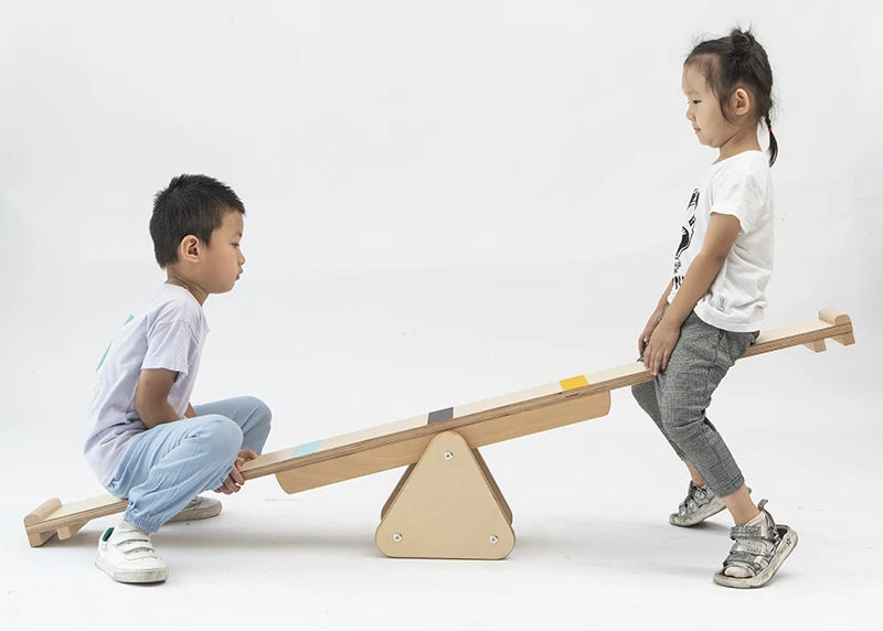  Детская крытая игровая площадка в комплекте seesaw игрушки для малышей грызунки балансировки