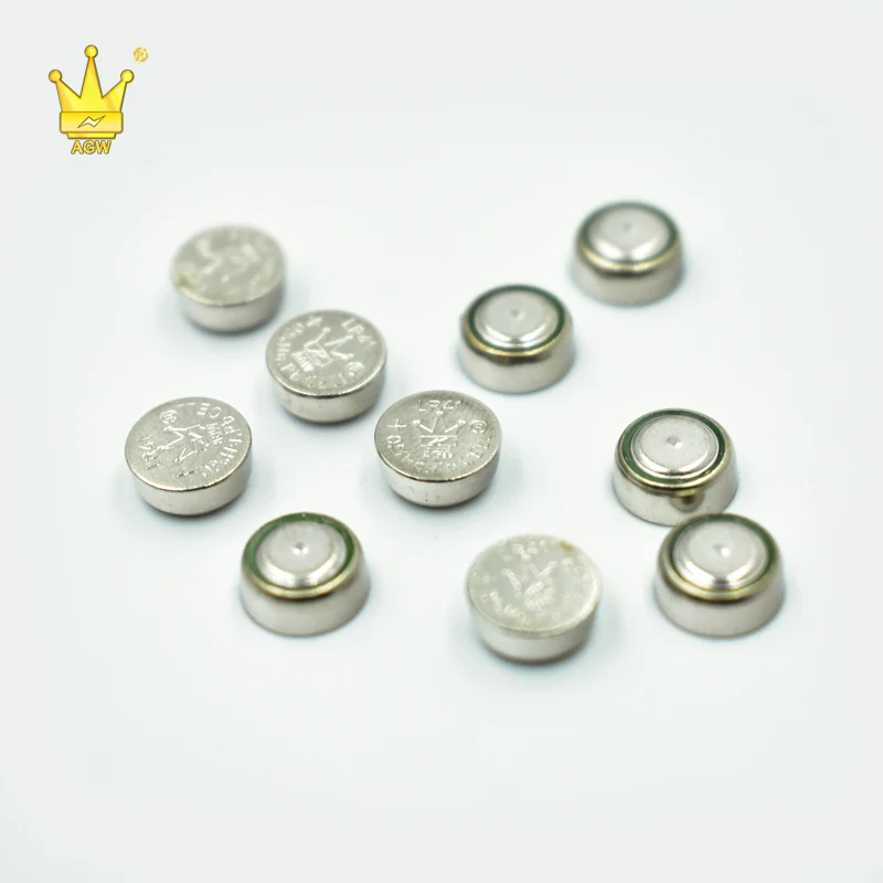 Щелочные кнопочные элементы CROWN V AG3/LR41 1 5 в Бесплатная ртуть хорошая цена Прямая продажа с