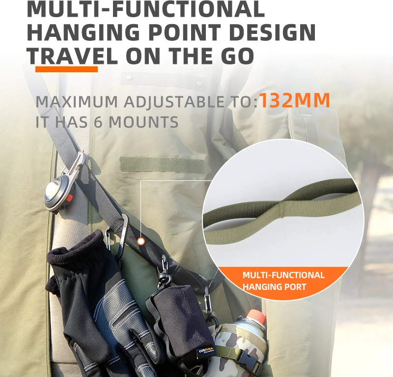 Fast Transition One Point Adjustable Length Sling 2 Point Loop Strap Sling Lanyard Multi Mission Nylon Shoulder Strap