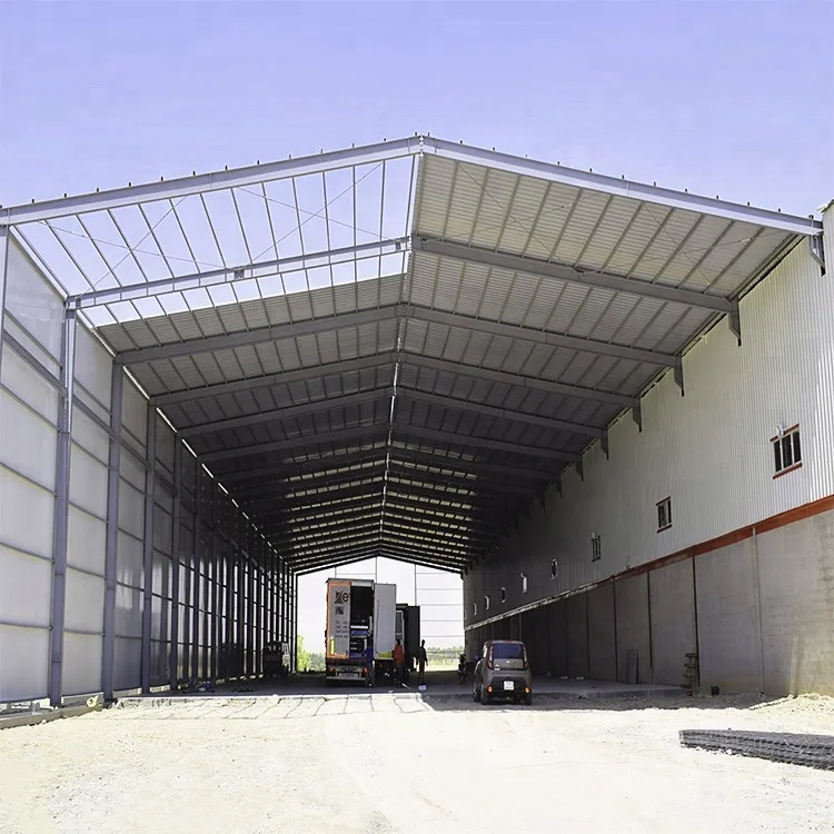 Китайская фабрика сборный склад стальная конструкция цех для строительства с