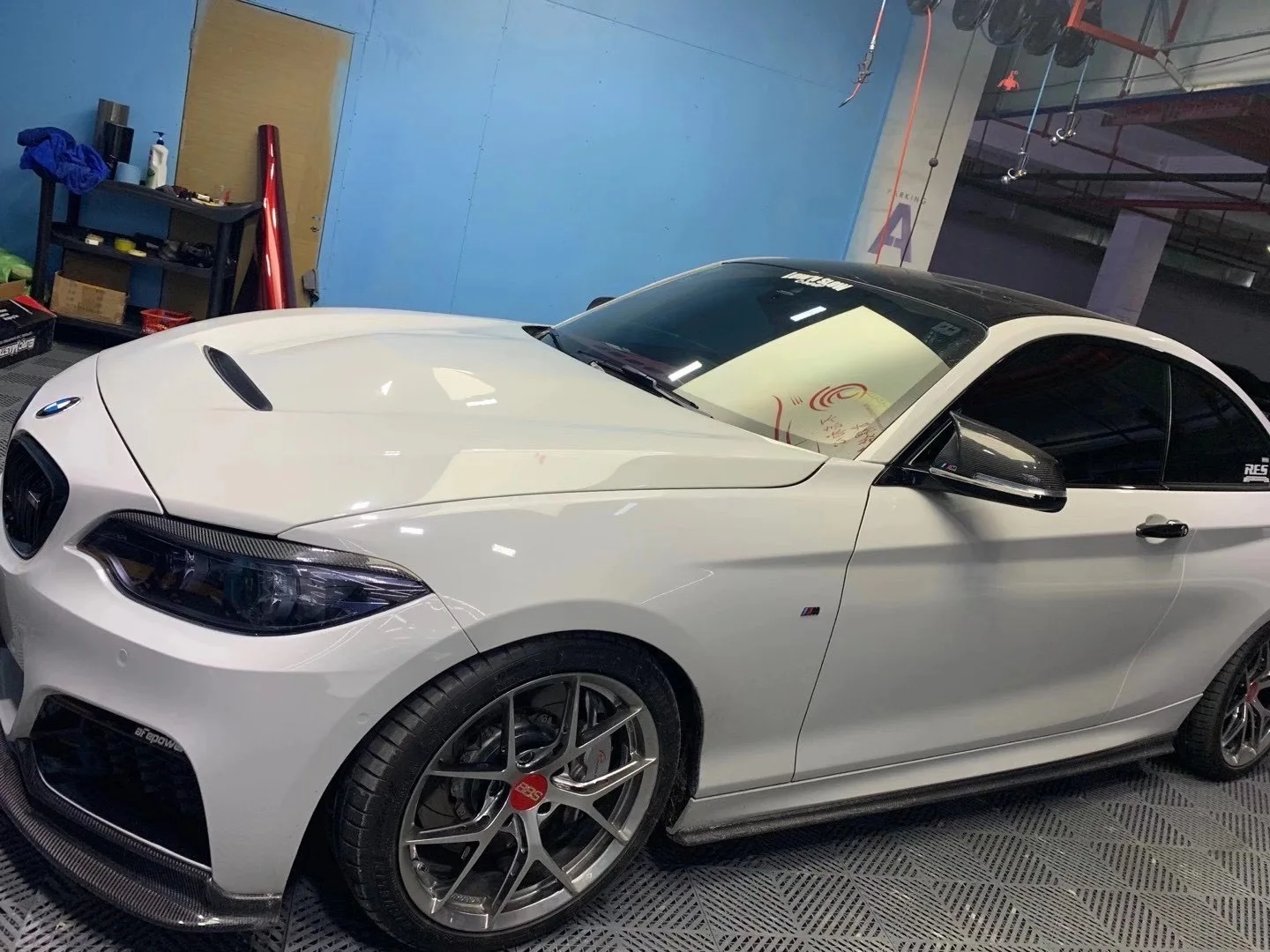 Для Bmw F22 F87 2 серии M2 конкурсная Gts Стильная крышка капота автомобиля