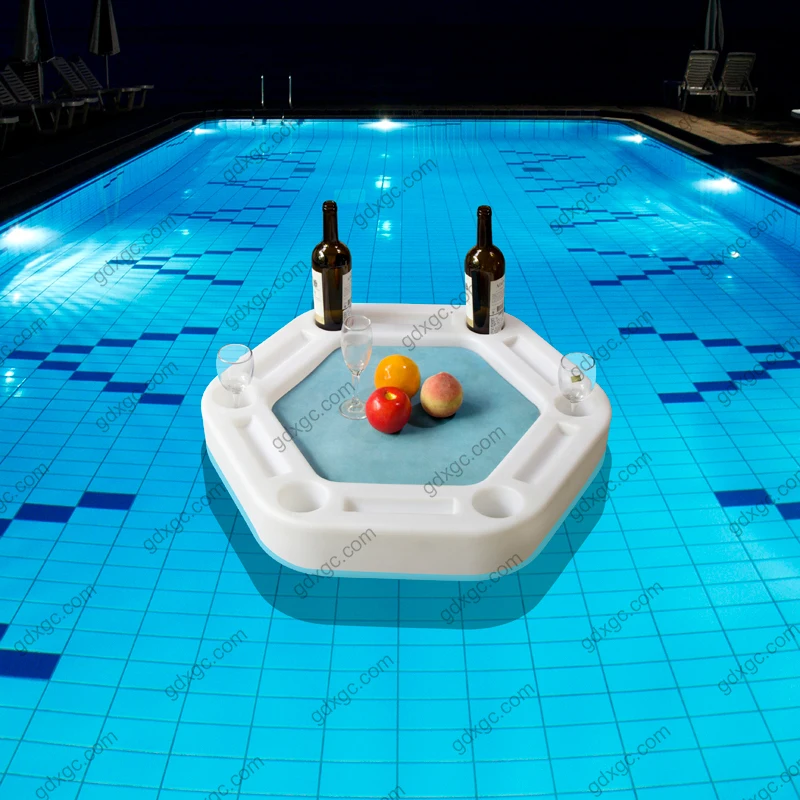 Floating drinking table for swimming pool  in water pool tray pool game table card tables