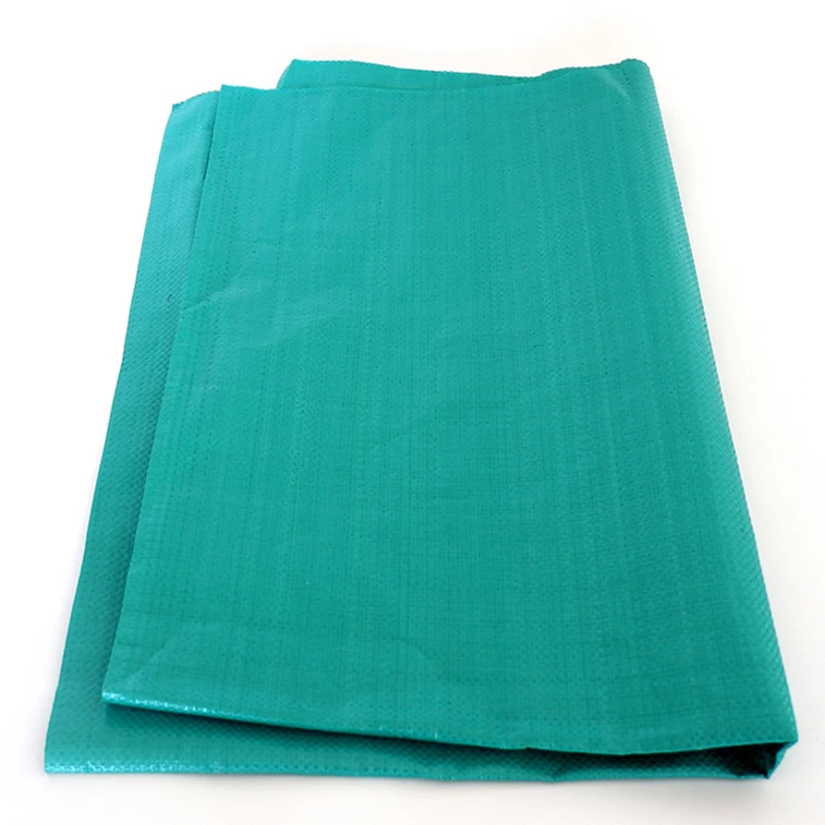 Factory Price Wholesale Seed Green Empty Green 50kg 50lb 100kg PP Woven Sack Bag Recyclable Agriculture Bag