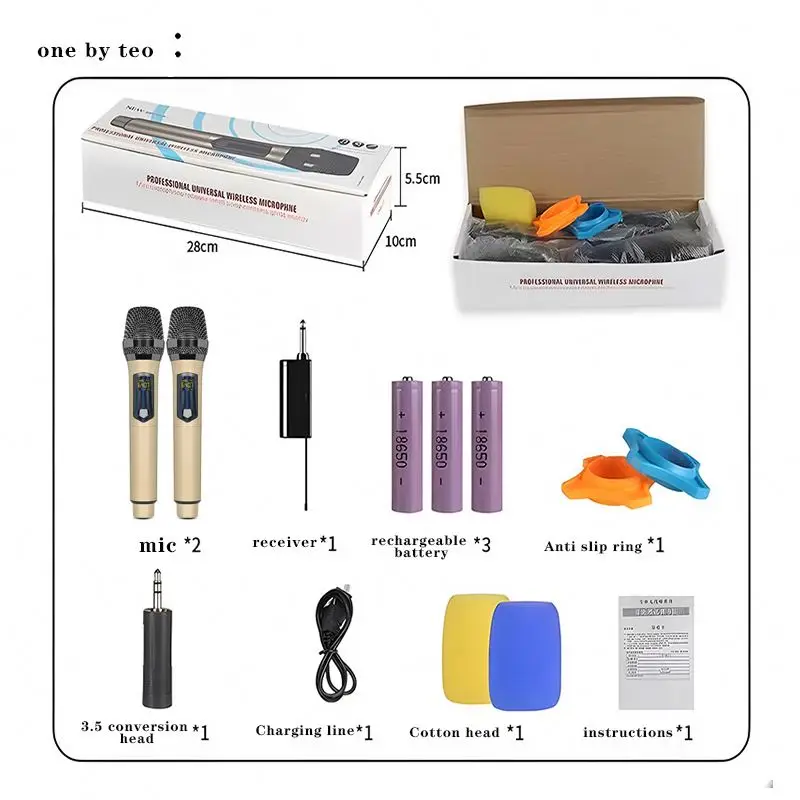 LEIMIC Factory Direct Vhf Wireless Head Microphone