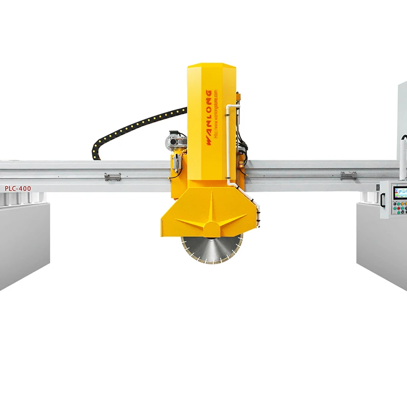 Wanlong PLC 400/600 Laser Bridge Cutting Machine Saw Machine Stone Cutting Machine Auto Bridge Saw for Slab Sheet Board Cutter