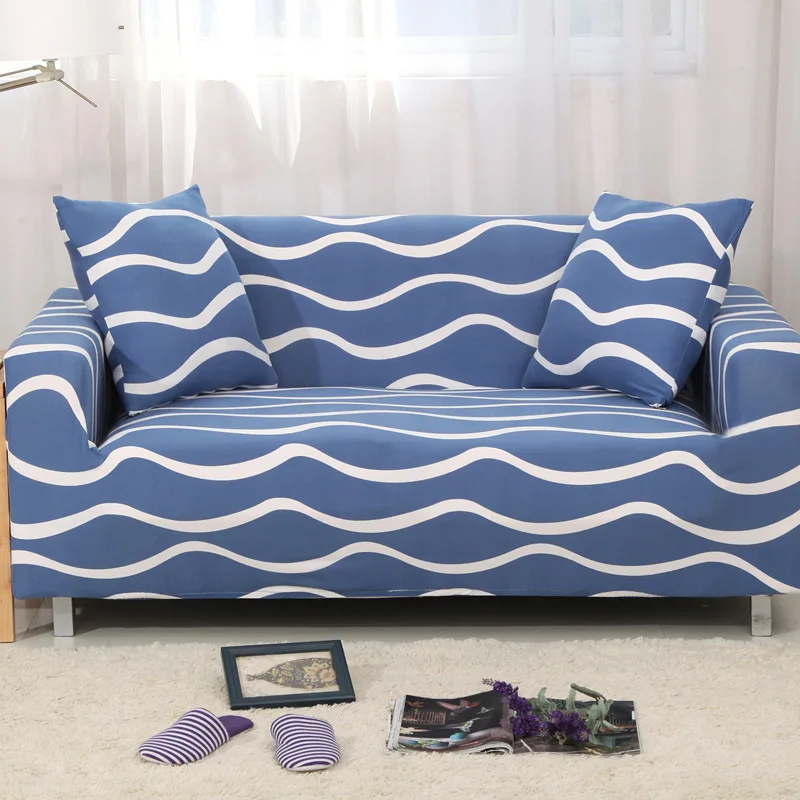 hot sales Stretch Slipcovers Sectional Elastic Stretch Sofa Cover For Living Room Couch Cover L Shape Armchair Cover three Seat