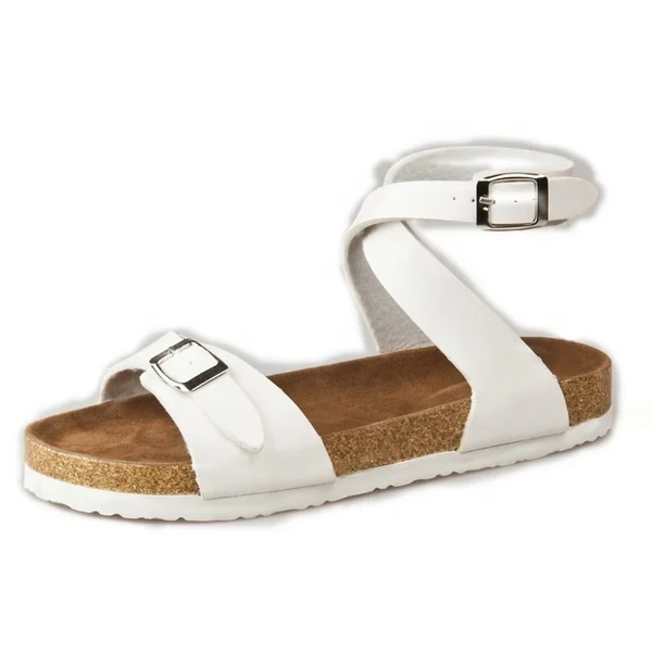 Unisex Solid PU Cork Sandal EVA Sandal Slipper