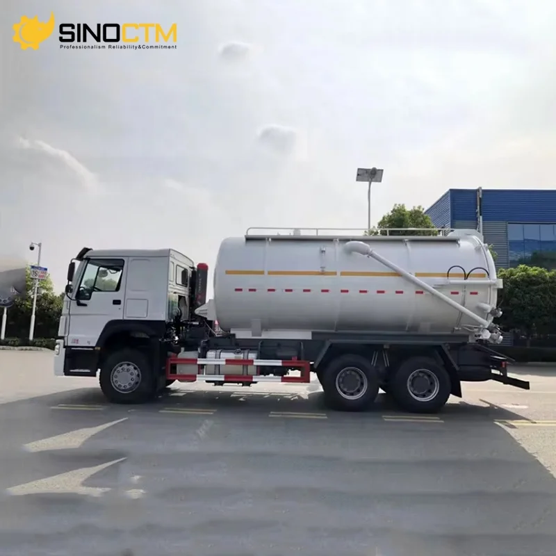 Sinotruk 290hp 10wheel heavy duty jetting and suction sewage pump tank truck