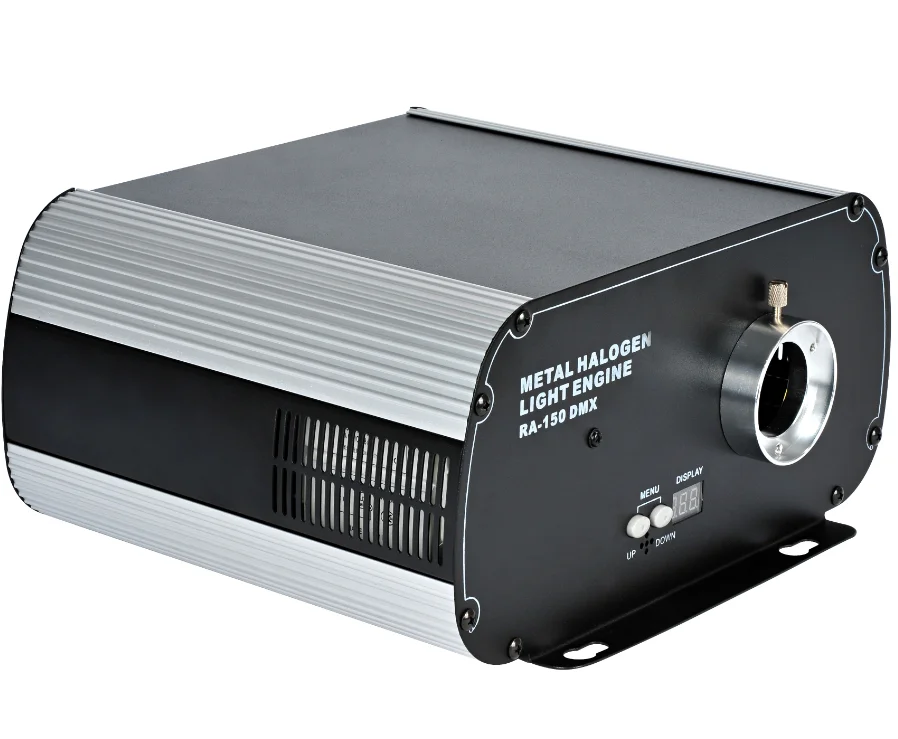 fiber optic light engine,DMX,150W, 8 colors, wireless remote controller optional (RA-150DMX)