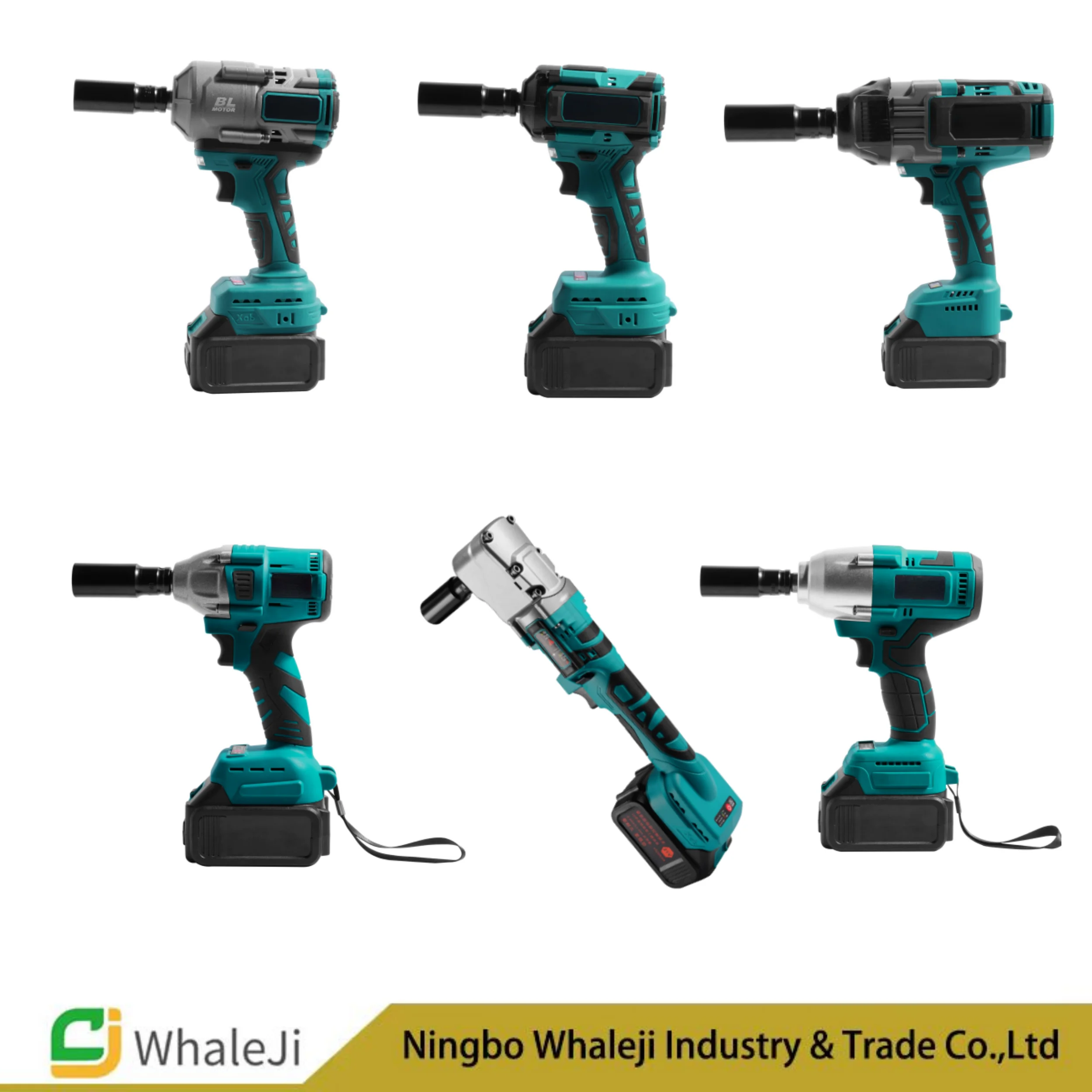 High Quality 21V Brushless Rechargeable Lithium Battery Wrench Power Tool with High Efficiency Motor