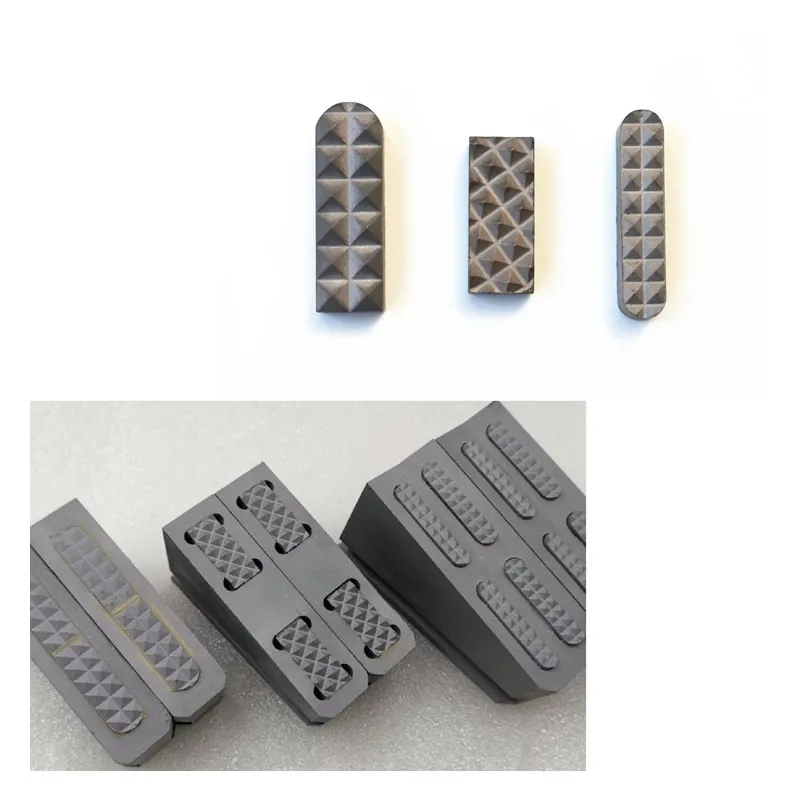 Tungsten Carbide Gripper Inserts Weld on Chuck Jaw Sets for CS14 Drilling Rigs