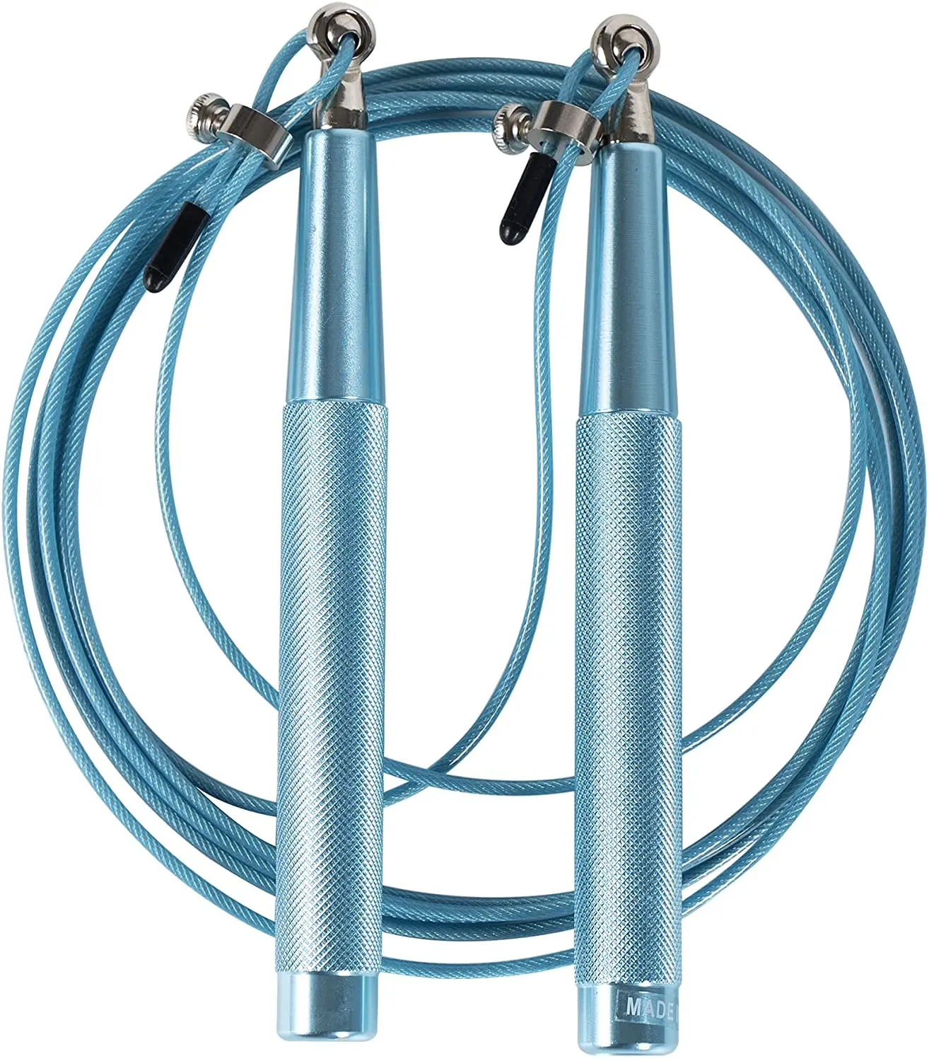 Factory supplier high speed cross training steel wire skipping rope