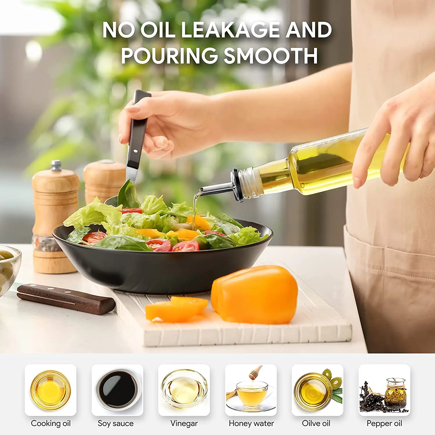 Stainless Steel Bottle Pourers Shot Liquor Metal Aerator Spout Wine Pourer