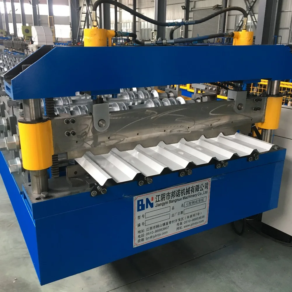Steel Profile Metal Roofing Making Machine Construction Sheet Roof Cold Roll Forming Equipment
