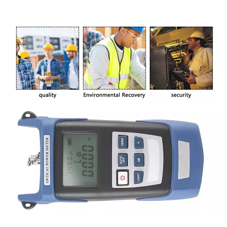 Cable Tester Visual Fault Locator Gpon Optical Laser Source Fiber Optic PON Optical Power Meter In BD