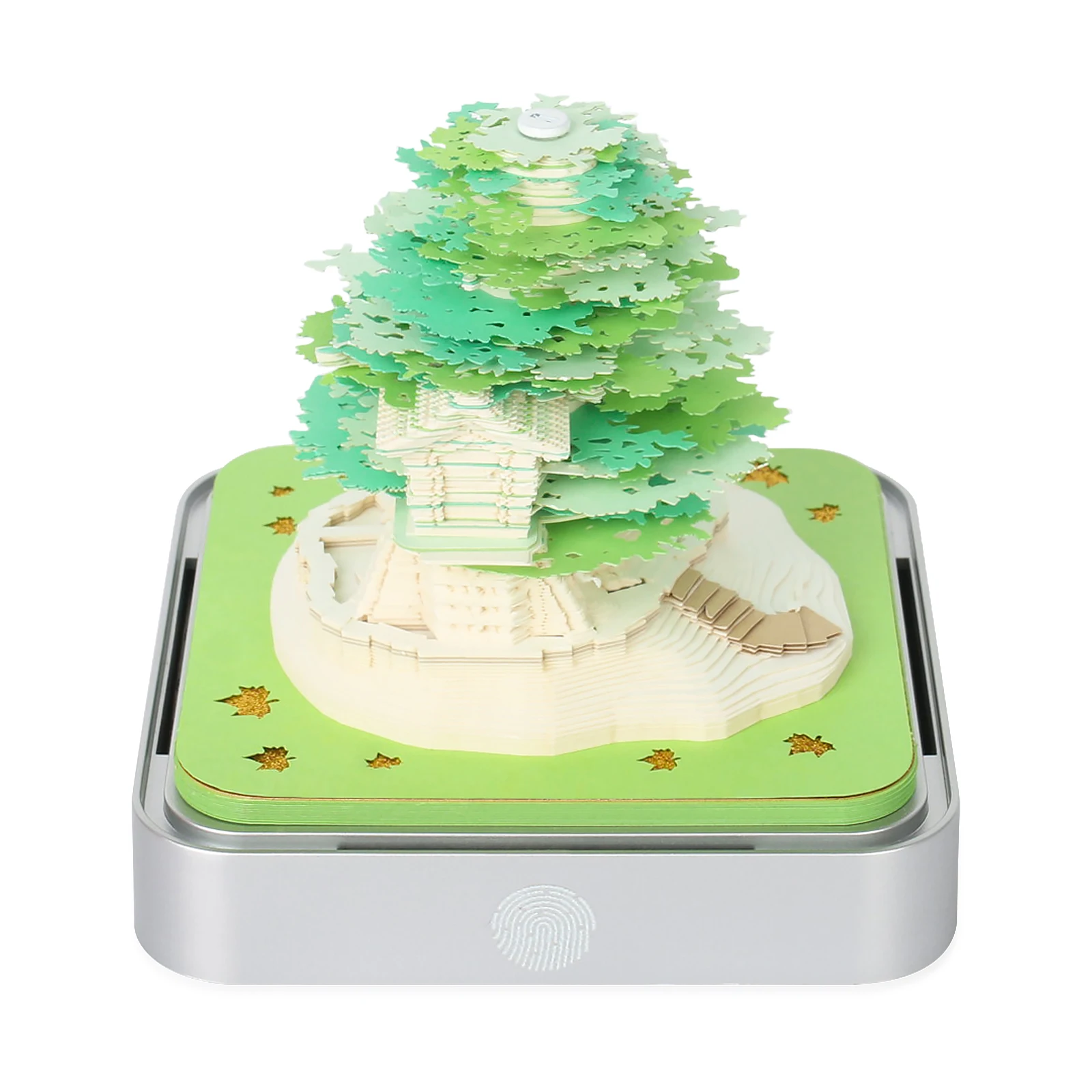Hot Selling Gift Idea Treehouse Shape Stationery Custom Oem Odm Logo Printed Sticky Note Luxury Memo Pad