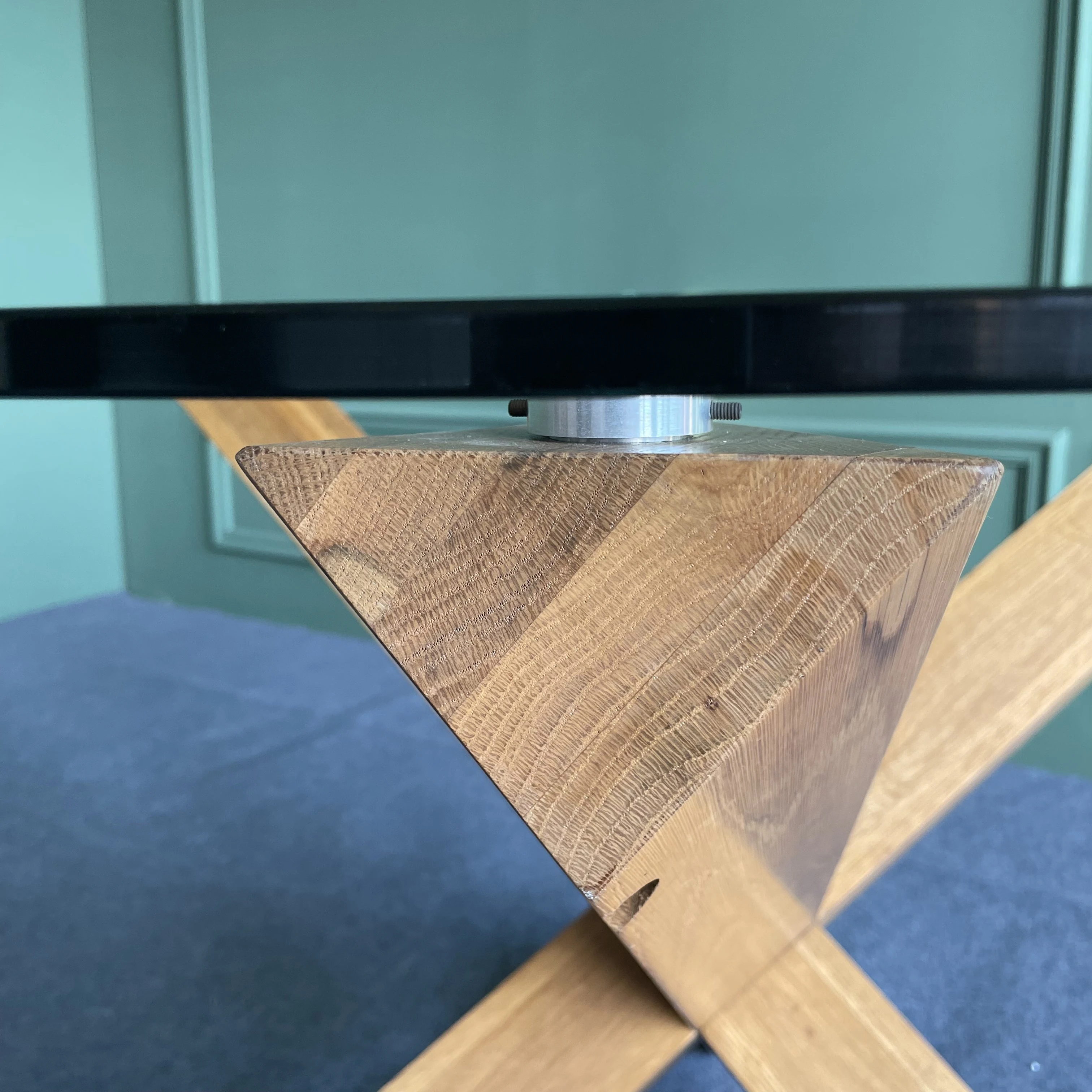 Modern Design Wholesale Dining Room Furniture Tempered Glass Top Tables Cheap High Quality Round glass