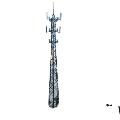 
 Four Legged Radio Telecom Angular Lattice Steel Tower  