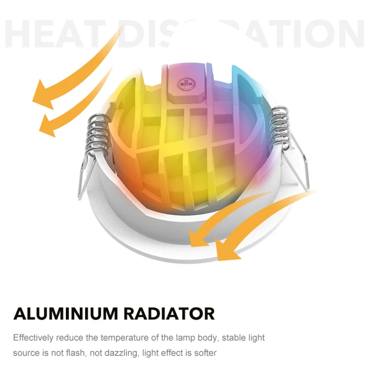 FAST Wholesale Price Indoor Ceiling Recessed 7W 10W 12W Aluminum COB Chip LED Spot Light With Driver