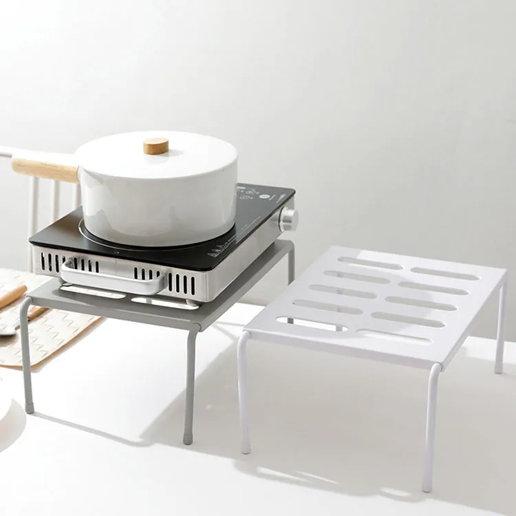 Expandable Stackable Kitchen shelf Rack Simple Houseware Expandable Stackable Kitchen Cabinet and Counter Shelf Organizer
