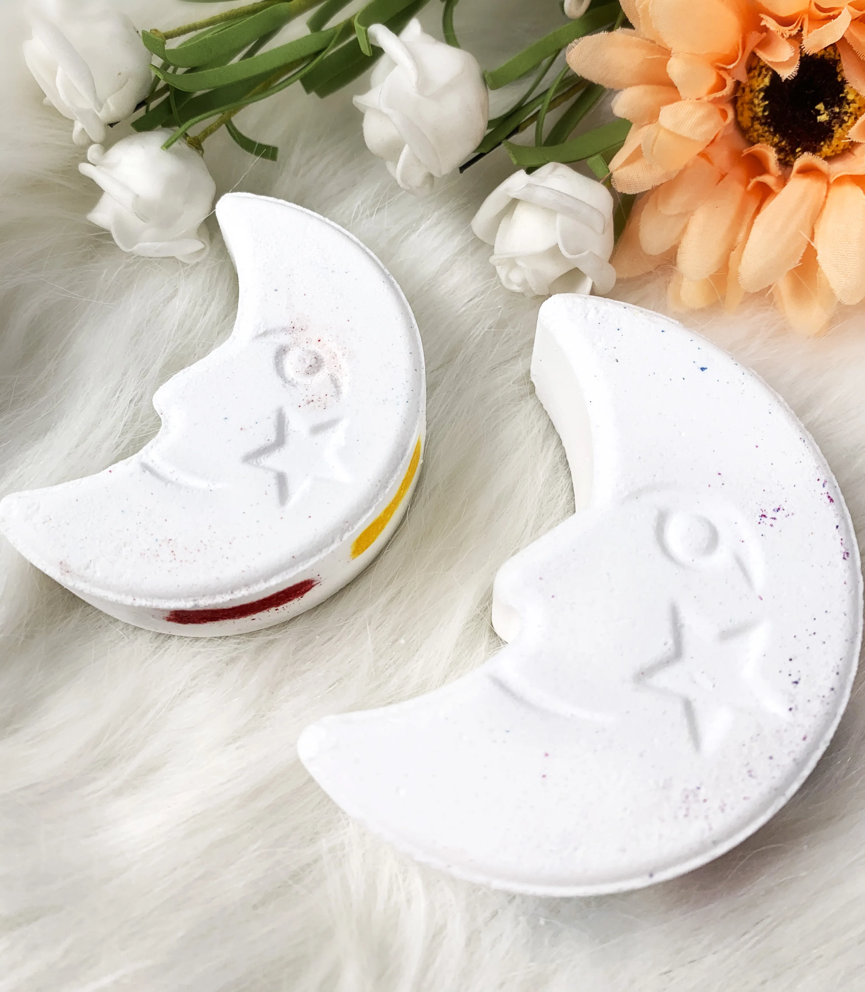 OEM Rainbow Color Rich Bubbles Cute Cloud-shaped Gentle Bath Bomb