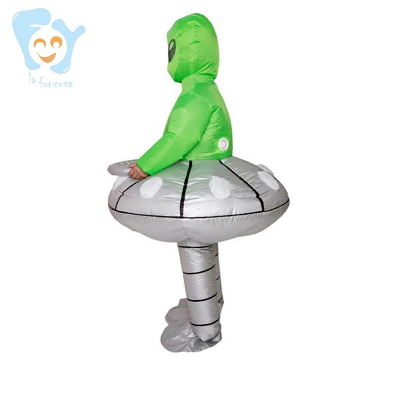 Unisex Adults Funny Halloween Mascot Inflatable Alien Costumes