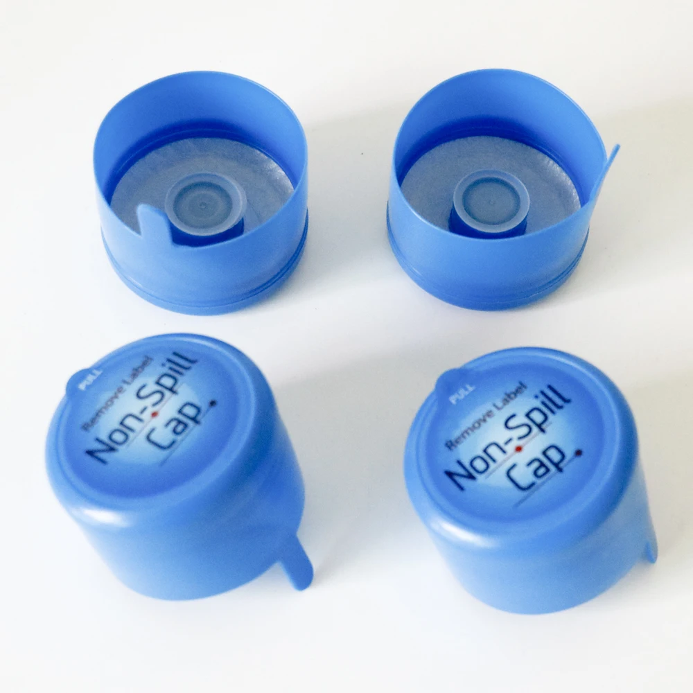 55 mm water plastic bottle caps screw