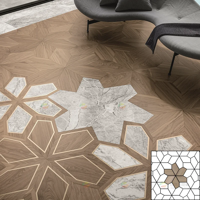 200 Models French Wood Parquet Engineered Versaille Floor Herringbone  Hardwood Engineered Wooden Parquet Flooring