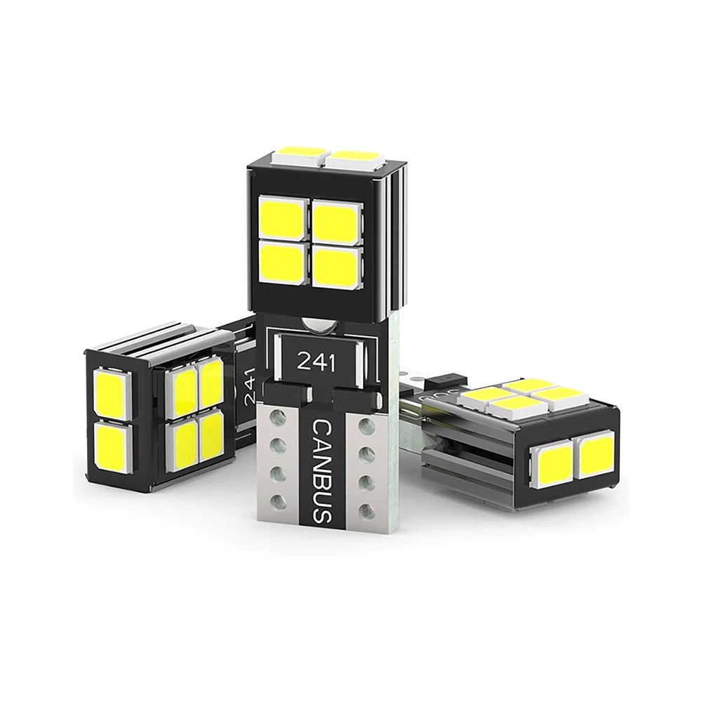 High Quality 194 168 2825 W5W LED Bulb Canbus Error Free T10 LED Bulbs 210LM 6000K for Dome Map License Plate Trunk Cargo Lights
