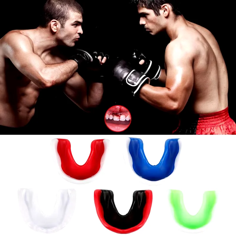 Custom Logo EVA Mouth Guard for Kids and Adults Teeth Protector for Sports like Rugby Football Martial Arts Thai Boxing