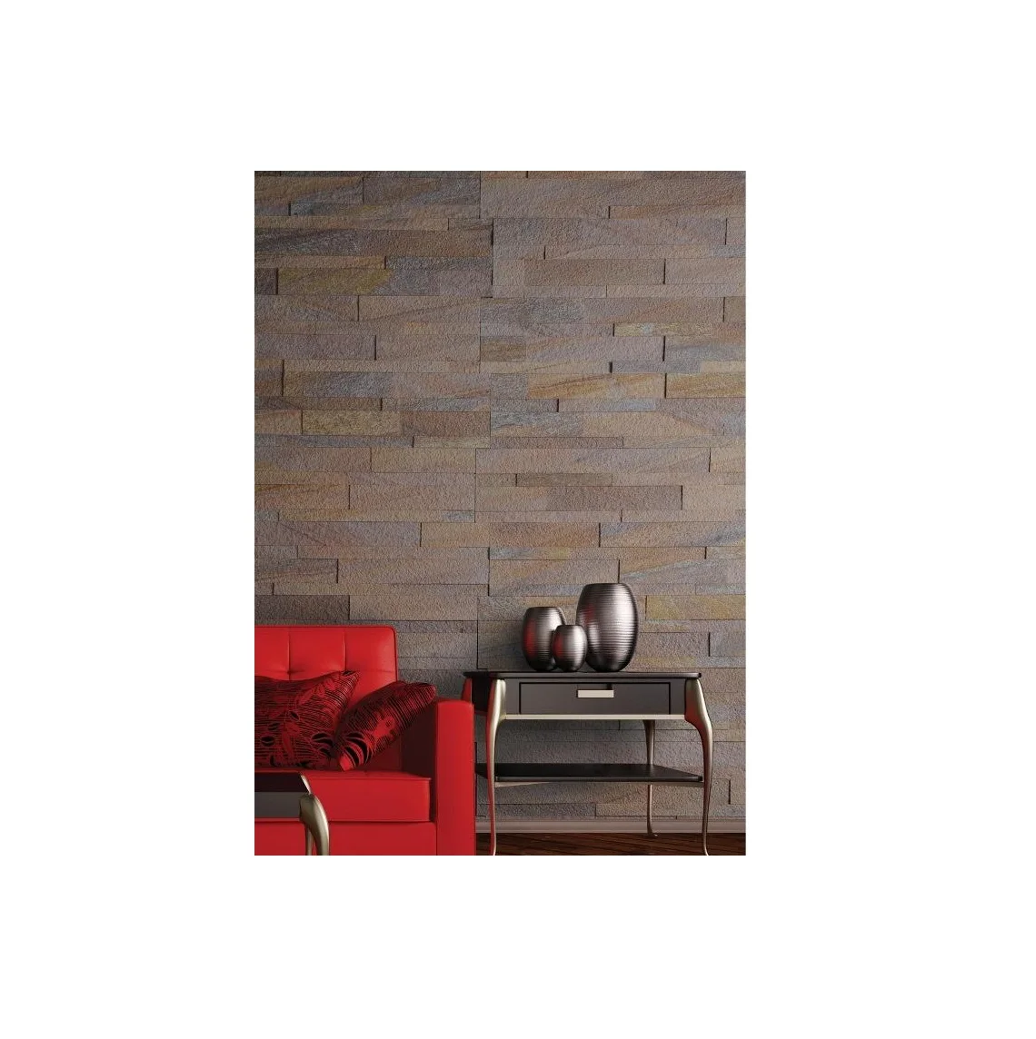 Flexible Stone Veneer Rainbow Wall Cladding Veneer Artificial Stone Available at Wholesale Price From India