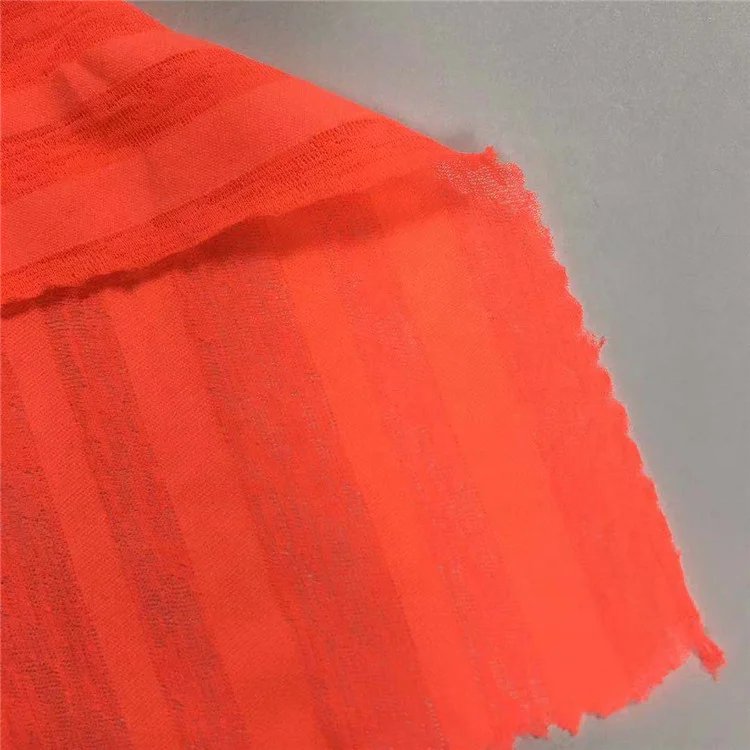 Wholesale 80% polyester 20% elastane stripe jersey fabric for sportswear