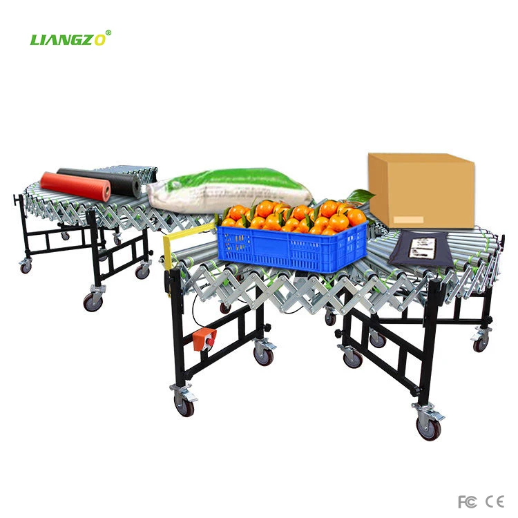 LIANGZO Customized High Efficiency Powered Roller Line for Unloading and Loading of Vehicles