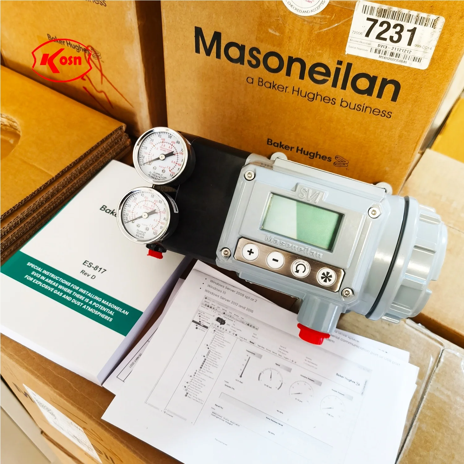 Large in stock!!! Masoneilan SVI3 Replace SVI2 Cost-effectiv pneumatic control valve positioner SVI2 SVI1000