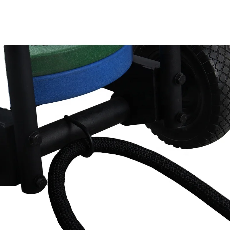 Профессиональный тренажерный зал силовой Утяжелитель Танк сани автомобиль с колесиком