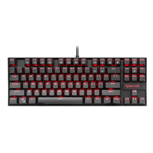 
Red ragon K552 RGB Backlight 87 Keys usb wired mini keyboard gaming 