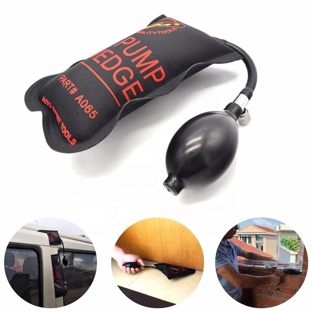 Strong Commercial Grade Air Wedge Bag Pump Professional Leveling Kit & Alignment Tool Inflatable Shim Bag