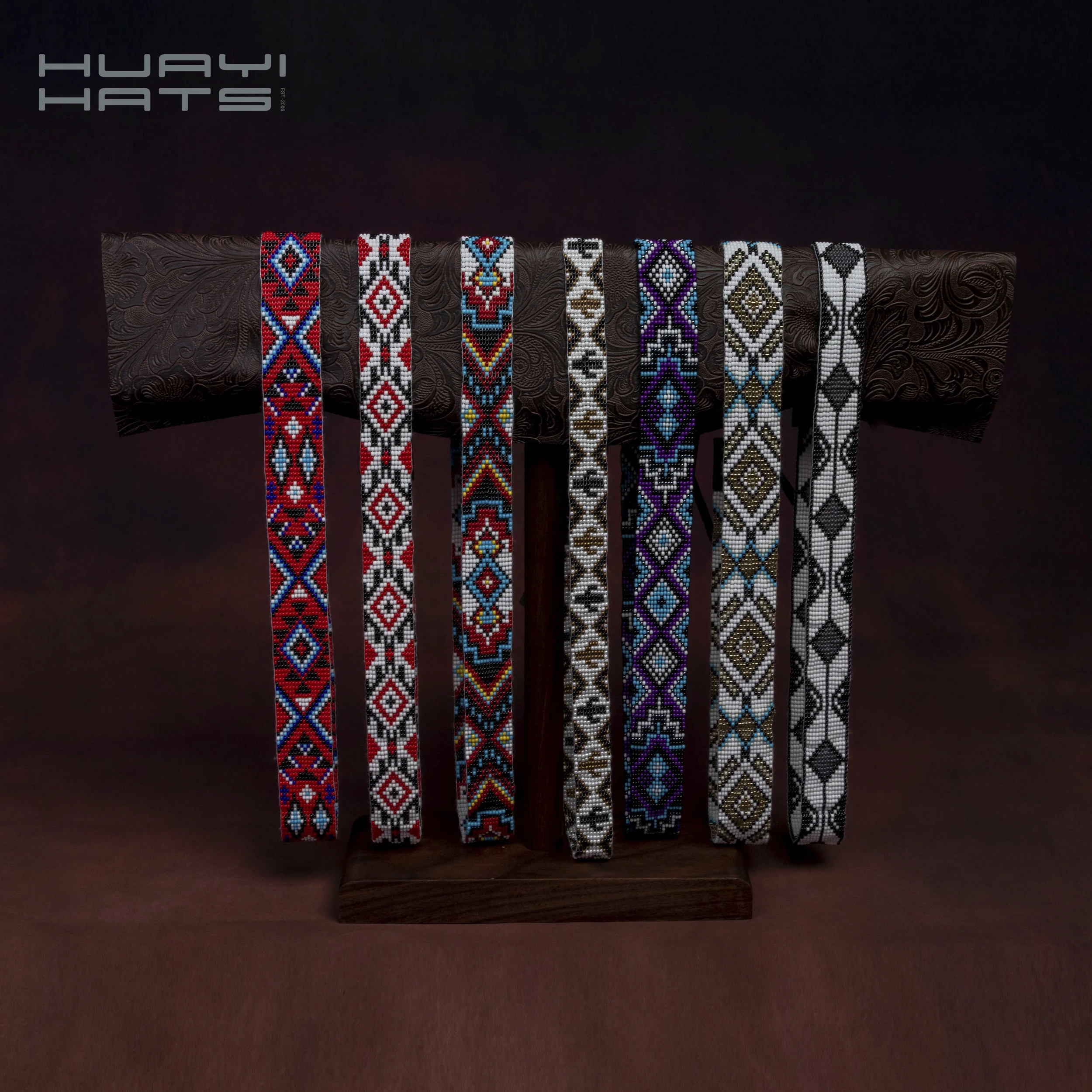 Huayi брендовые шляпные ленты для Fedoras fashoras