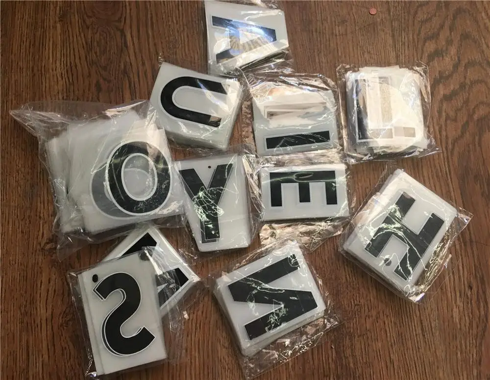 Ada Soccer Heat Transfer Number And Letters Print On Jerseys