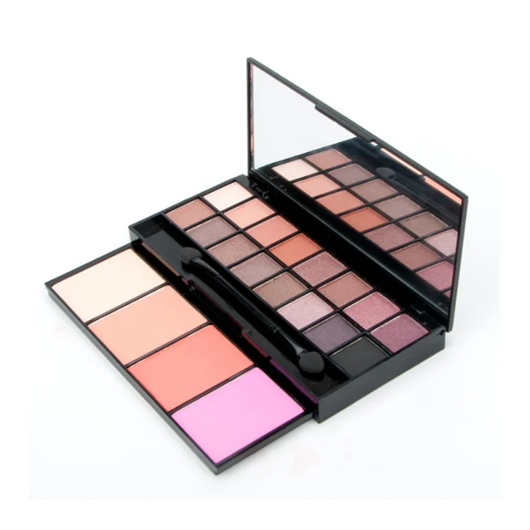 eye shadow palette custom logo 20 color no brand BLUSH EYE SHADOW plate cosmetics loose powder makeup eye shadow