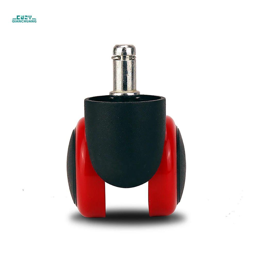 wholesale Best sales 2 inch stem office chair leveling PVC furniture caster