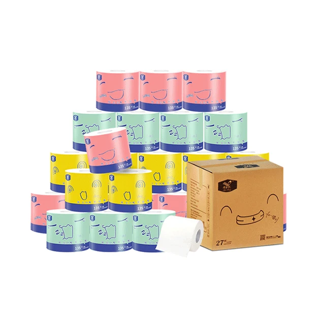 Soft and comfortable bamboo classic toilet paper 3ply import toilet paper