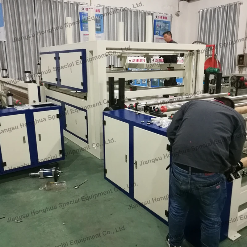 UD bullet proof Ultrahigh molecular PE cloth laminating machine ud weft free cloth continuous production line