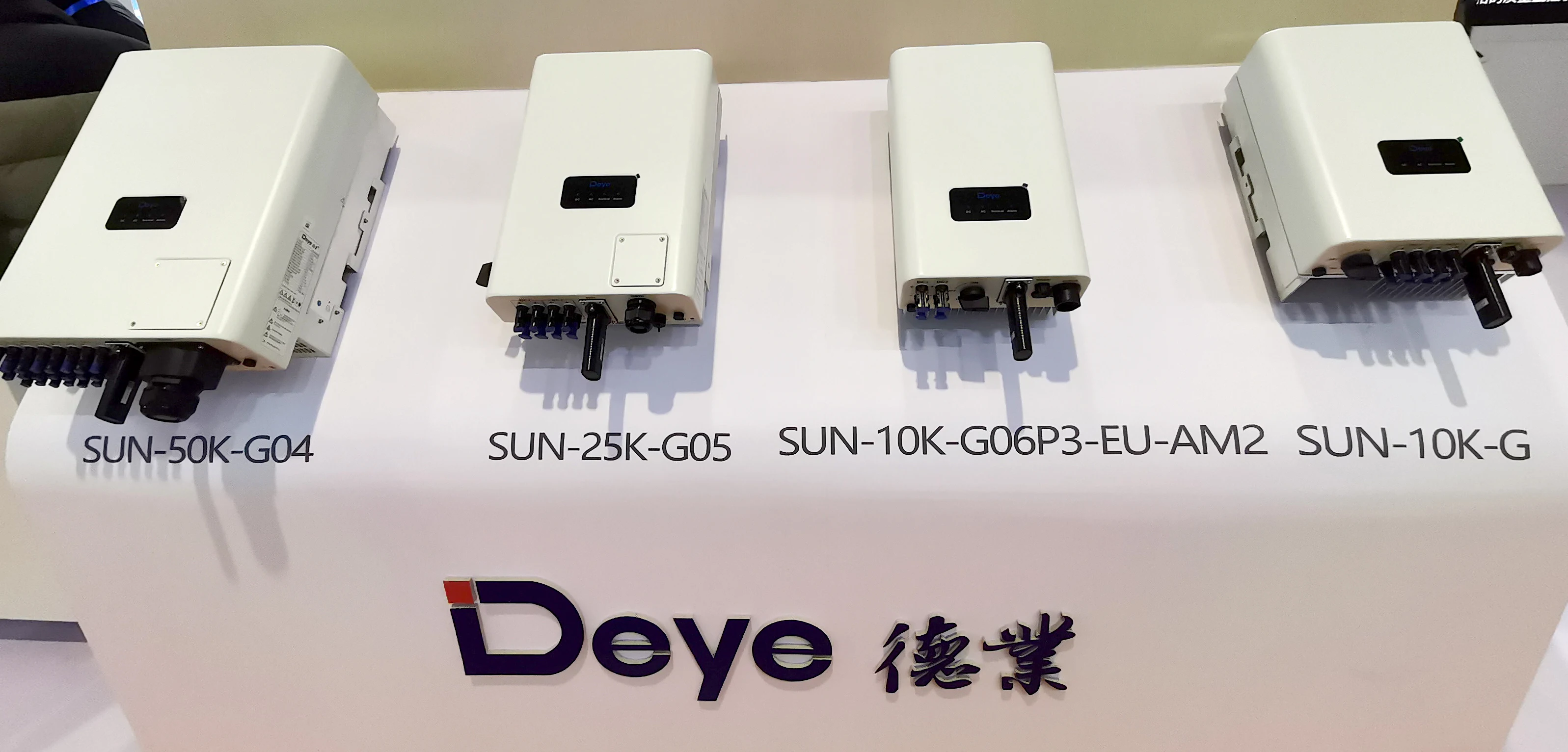 Инвертор Deye 40kw 45kw 50kw Sun-40/45/50k-g04 4 Mppt с нулевым экспортным инвертором 40kva 45kva 50kva на сетке солнечный Pv инвертор
