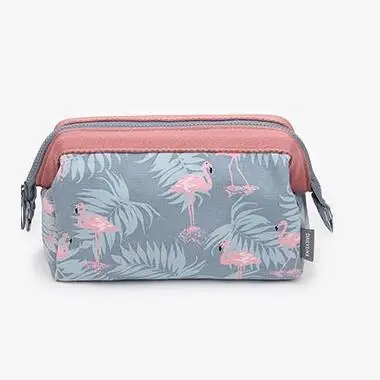 High quality  wholesale new style travel fashion large capacity waterproof polyester storage beauty cosmetic bag zipper pouch