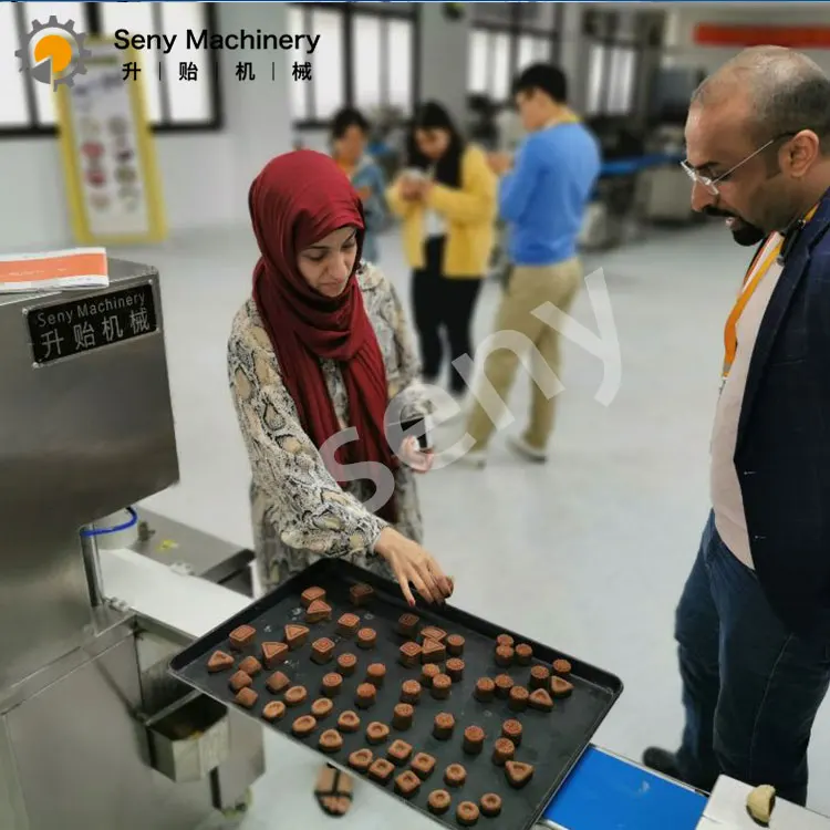 High Efficiency Automatic Maamoul Encrusting Machine Maamoul making Line