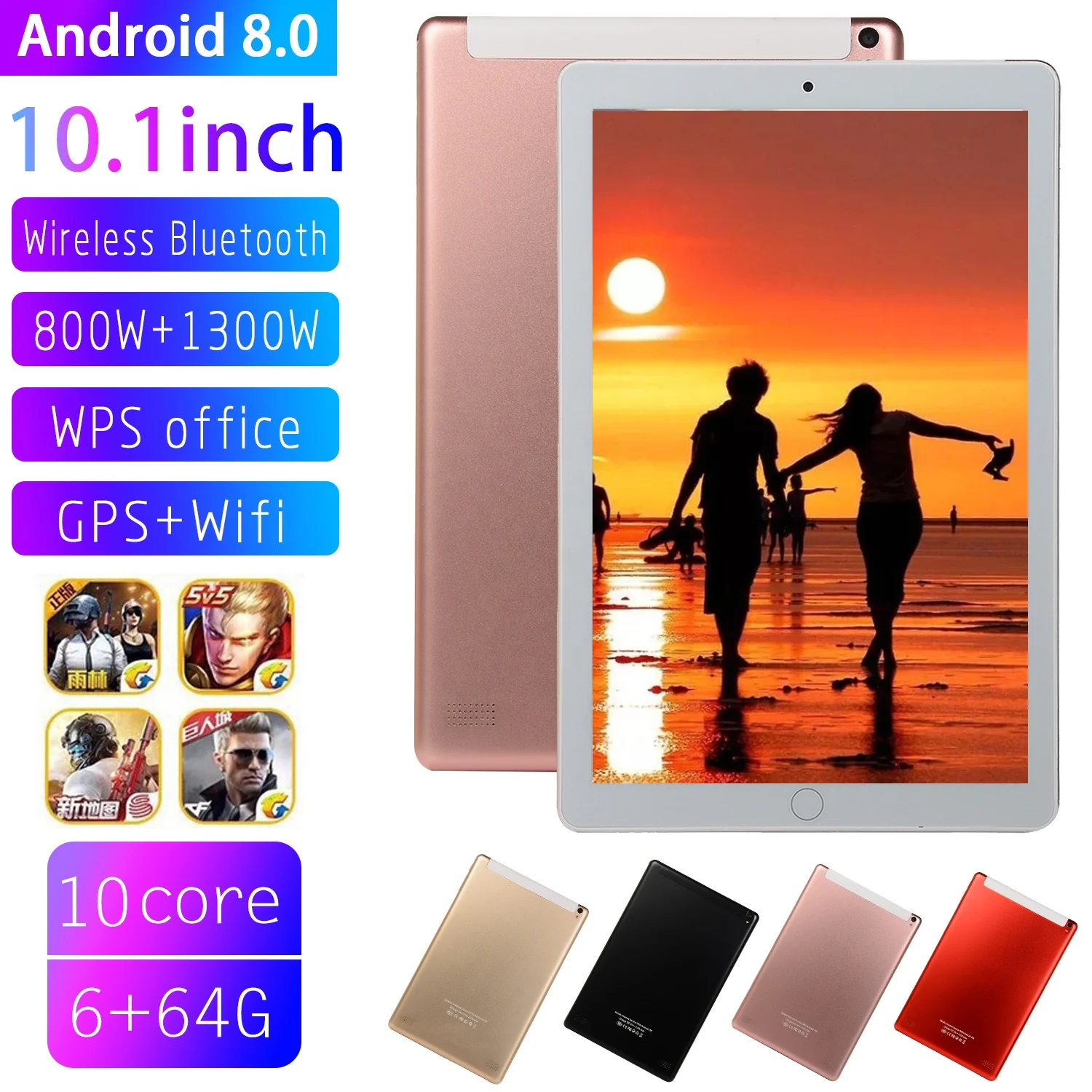 Great Asia New best android 10.0 tablet 2020 onn 10 Inch 1280*900 IPS 4g LTE cheap dual sim tablet pc