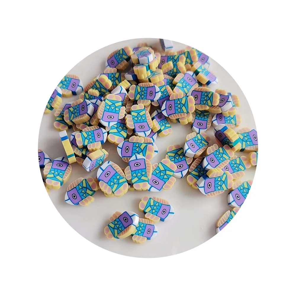Bulk 500g 3D Ocean Sea Fish Polymer Clay Slice 5MM 10MM Cute Shape Hot Soft Sprinkles for Nail Art and Cellphone Decor